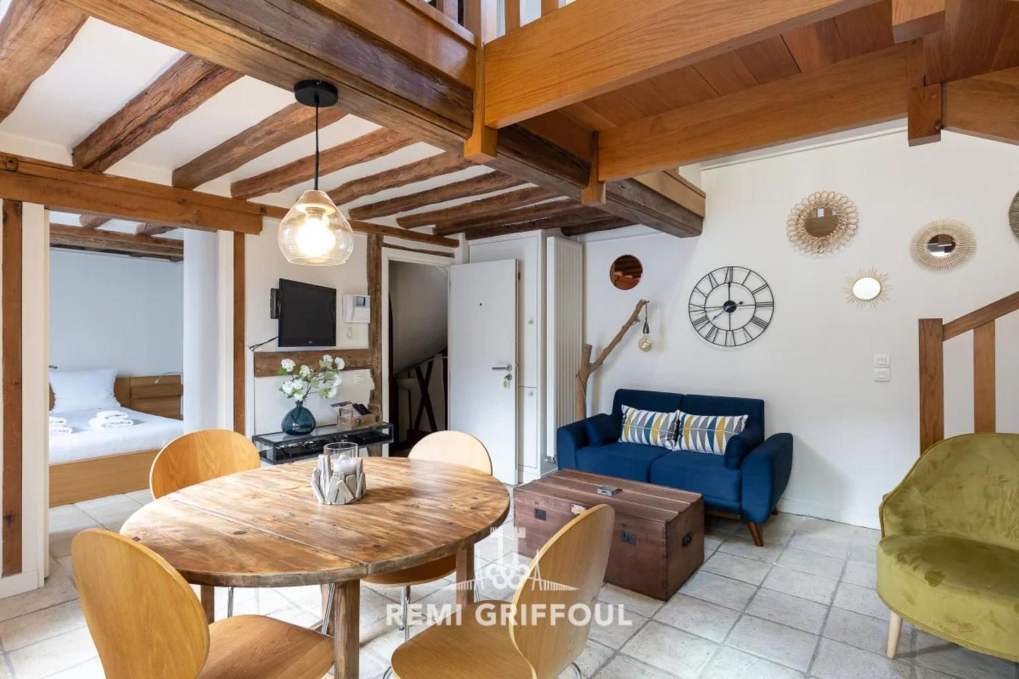 L'Escalier D'H - Duplex 3 In The City Center - Normand Charm - Family Stay 옹플뢰르 외부 사진