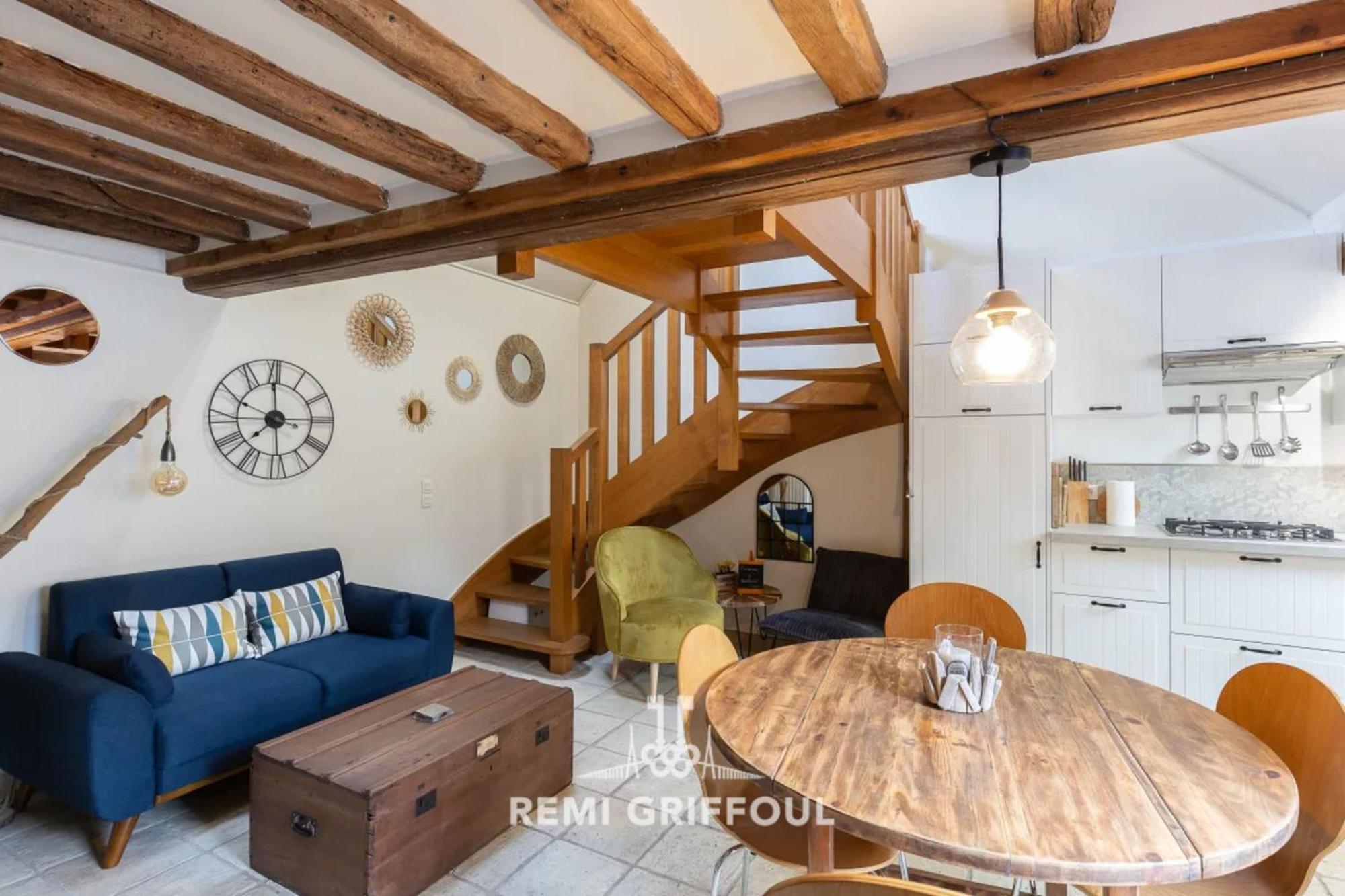 L'Escalier D'H - Duplex 3 In The City Center - Normand Charm - Family Stay 옹플뢰르 외부 사진